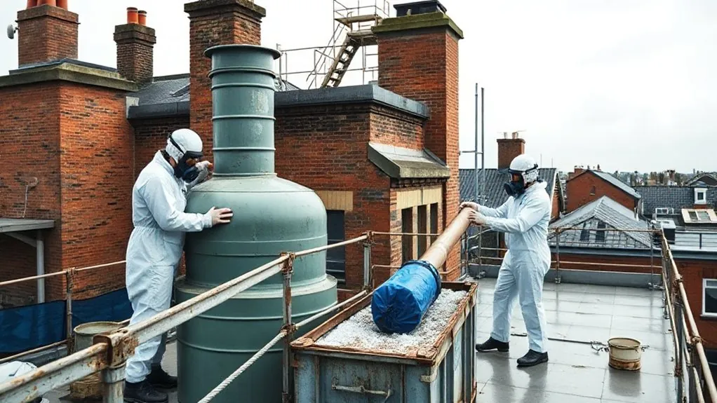 Water Tank & Flue Removal in Belgravia — HSE-licensed specialists